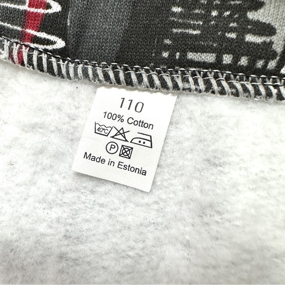 ⭐️ 5 for $25 Stylish Kids Hoodie Black Grey Burgundy Red 110 cm 4-5 Years - Picture 6 of 6